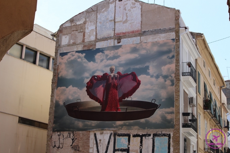 Фото сделано в квартале Кармен в Валенсии