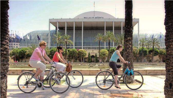Велосипедный тур в Валенсии