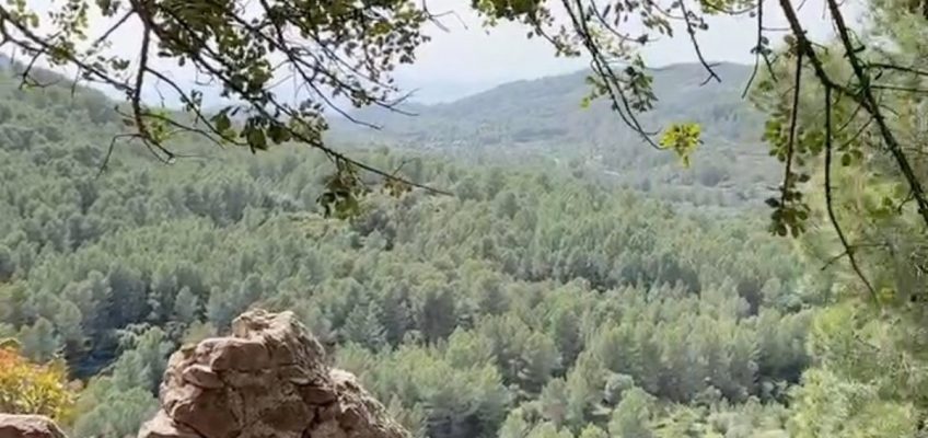 Виды на горы и окрестности с городка Вилафамес